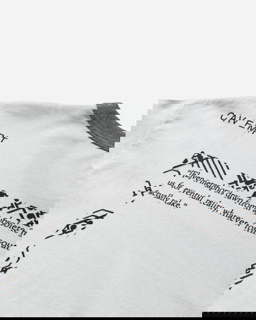 Tričko Cav Empt MD Gravitational Ringer T-Shirt Biela | CES28T19 WHITE, 3