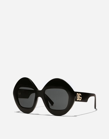 Slnečné okuliare Dolce & Gabbana Italian Tailoring Acetate Oval Sunglasses Onesize Čierna | VG4527VP1879V000, 1