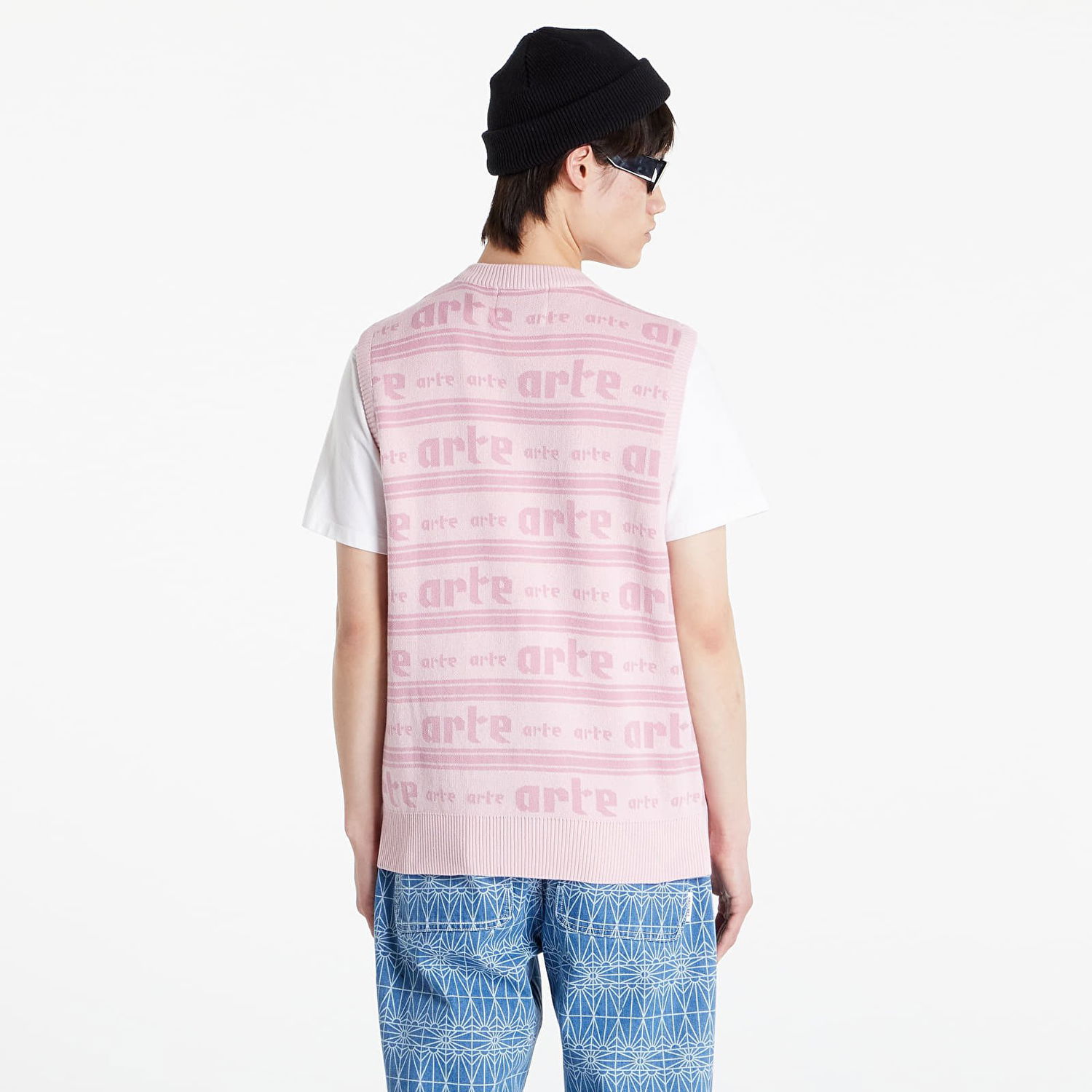 Sveter Arte Antwerp Karl Allover Knit Ružová | SS22-051K, 1