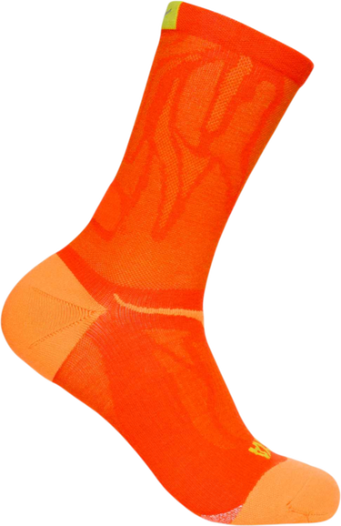 Ponožky Hoka One One Hoka Clifton Crew Run Socks Oranžová | 1164333-lva, 0