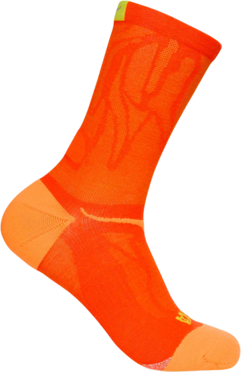 Ponožky Hoka One One Hoka Clifton Crew Run Socks Oranžová | 1164333-lva