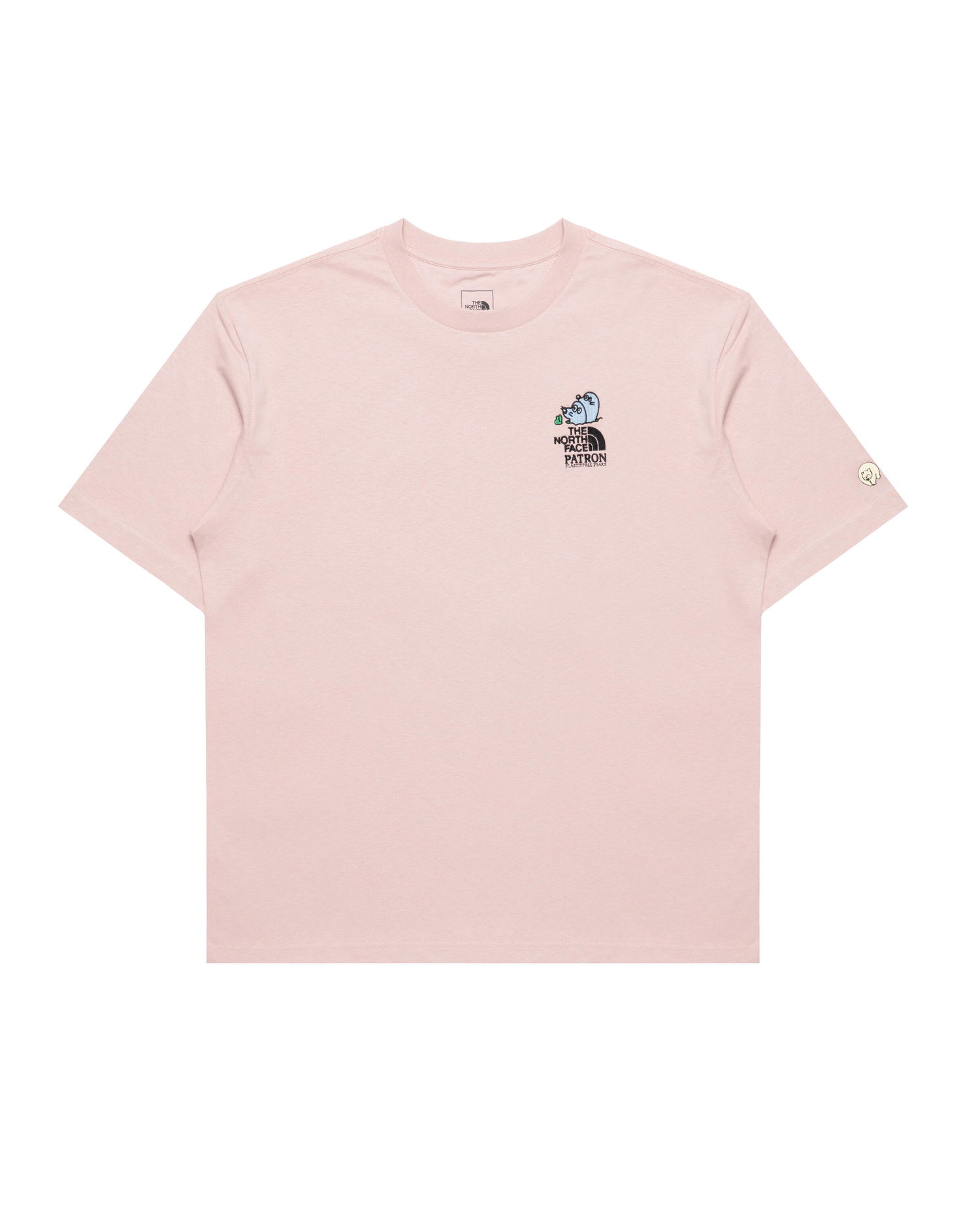 Crop Top The North Face The North Face x Patron Plasticfree Peaks Oversized T-Shirt Ružová | NF0A8C4DLK61, 0