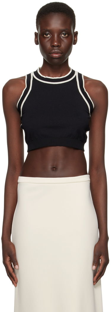 Tielko Max Mara Max Mara Ruggero Knit Tank Top Čierna | 2411361062600, 0