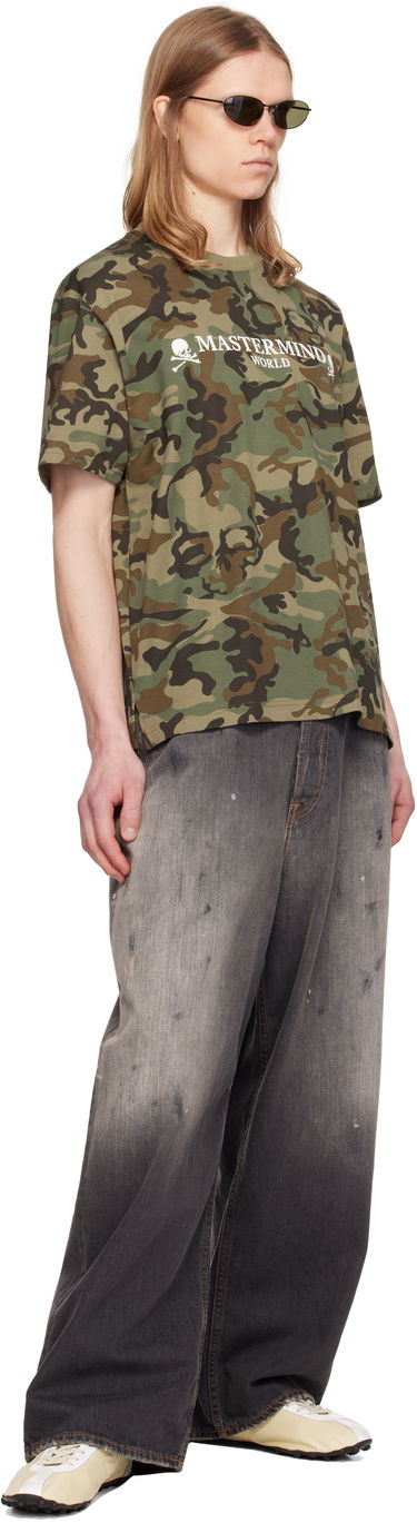 Tričko Mastermind WORLD Mastermind World OG Camo T-Shirt Zelené | MW25S14-TS042-021, 3