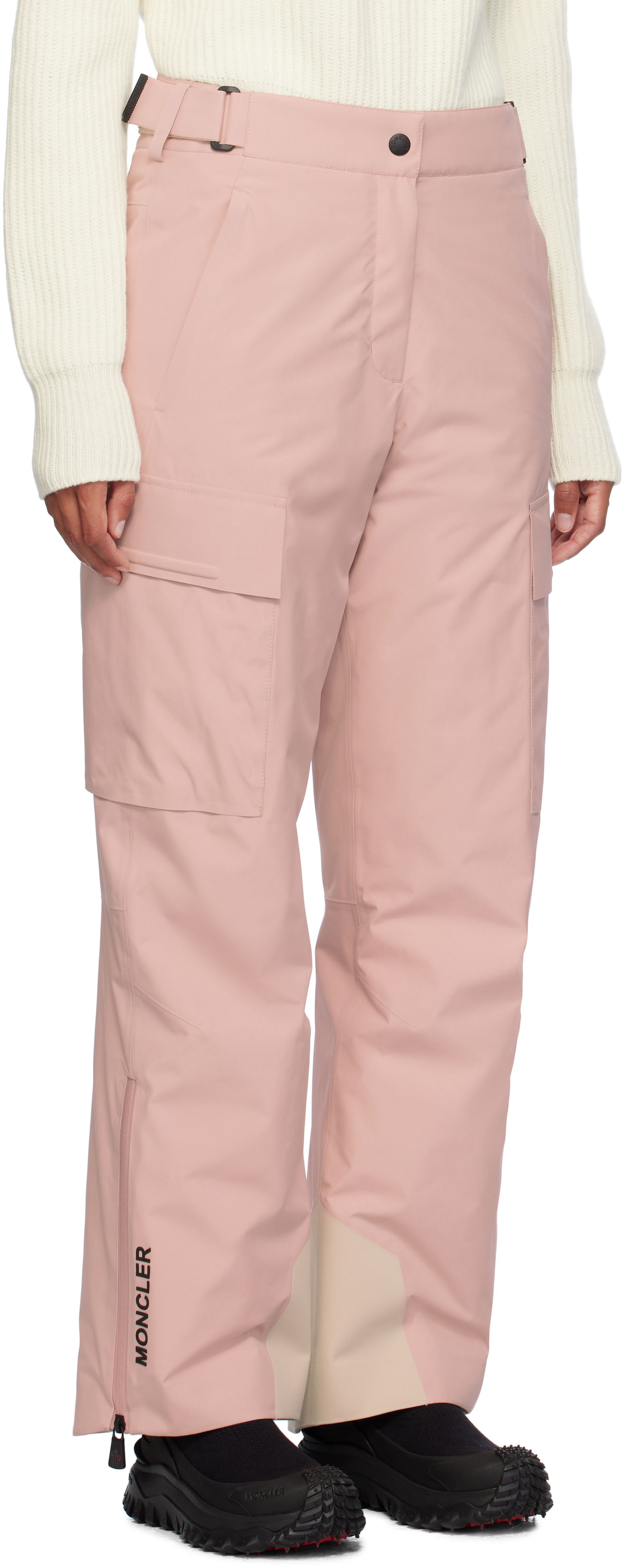 Cargo nohavice Moncler Grenoble CP Ski Pants Ružová | J20982G00002549SU, 1