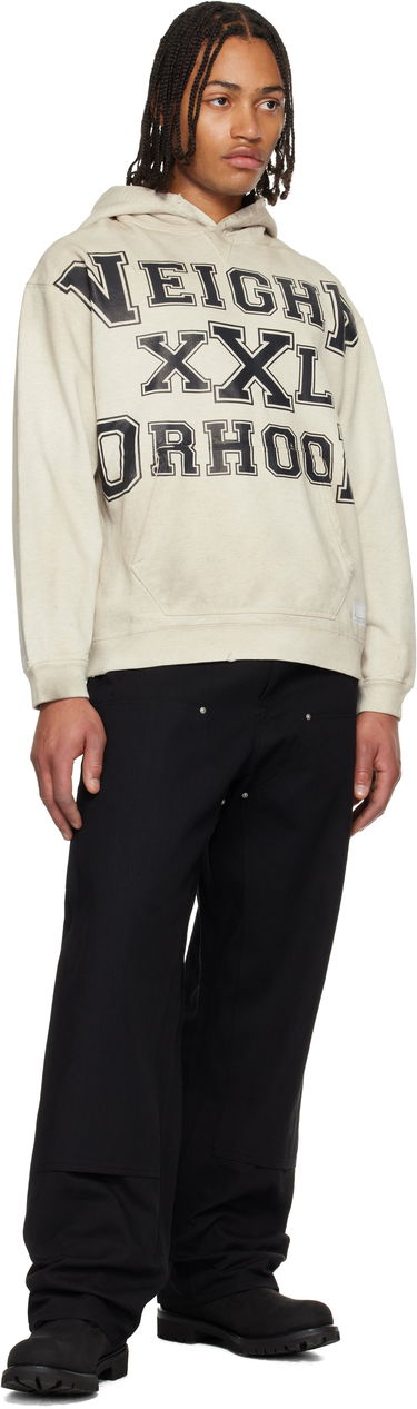 Mikina Neighborhood Neighborhood Distressed Graphic Hoodie Béžová | 252OKNH-CSM02, 3