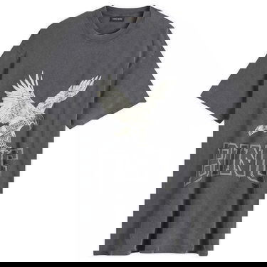Tričko Anine Bing Lili Retro Eagle Graphic T-Shirt Šedá | A-08-10075-WBL1, 1