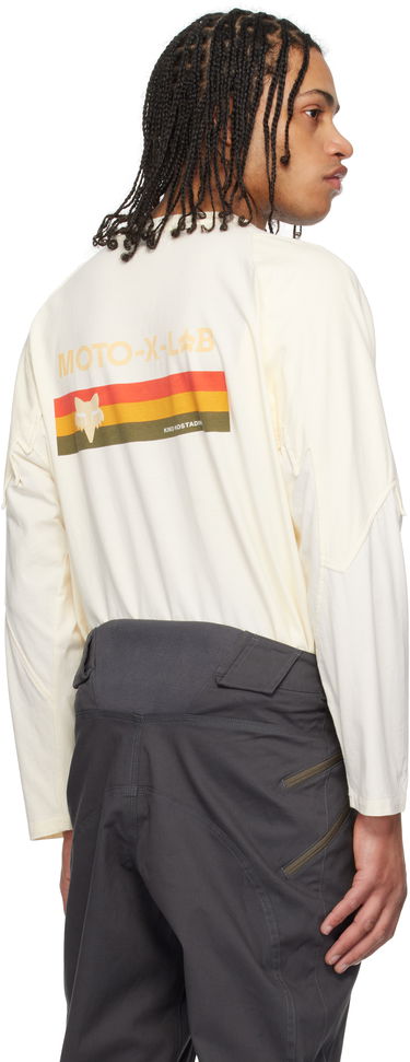 Tričko KIKO KOSTADINOV Kiko Kostadinov Fox Racing Edition Long Sleeve T-Shirt Béžová | 36885-244, 2