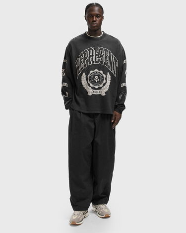 Tričko Represent Clo Collegiate Arch Legacy Crest Long Sleeve T-Shirt Čierna | MLM100371-04, 1