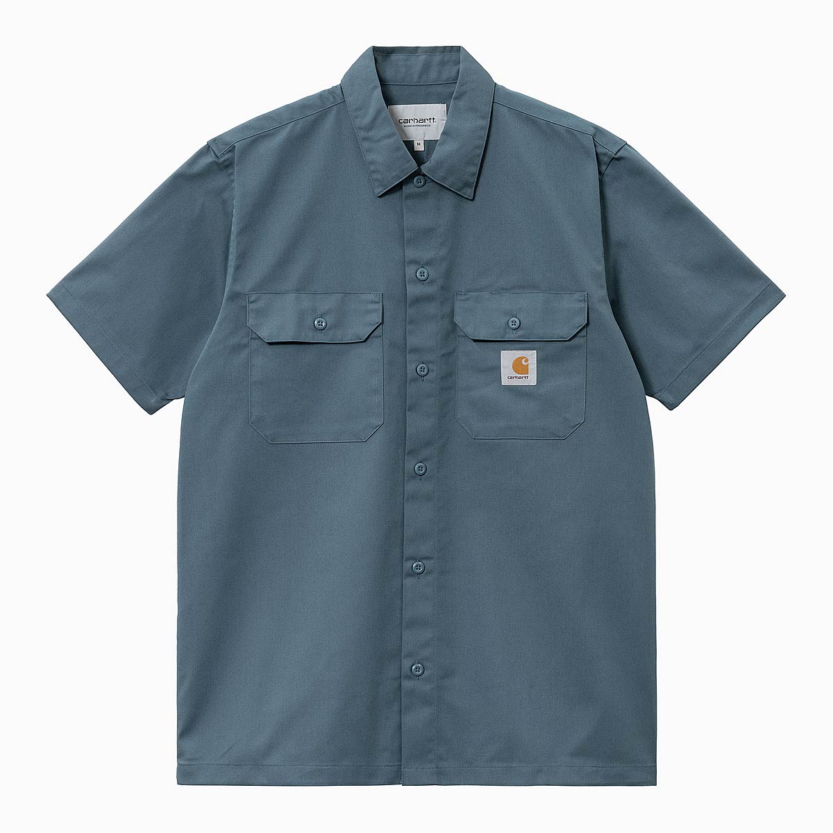 Košeľa Carhartt WIP S/S Master , Storm Modrá | I027580.0WAXX, 1