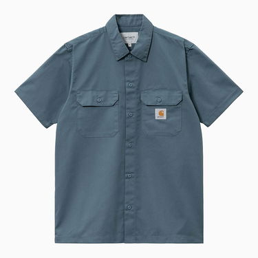 Košeľa Carhartt WIP S/S Master , Storm Modrá | I027580.0WAXX, 1