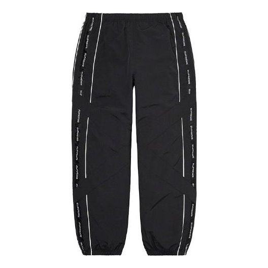 Tepláky Supreme Cross Paneled Track Pants Čierna | SUP-SS21-588