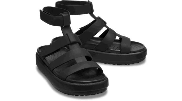 Tenisky a topánky Crocs Brooklyn Luxe Gladiator Sandals Čierna | 209557-060, 1