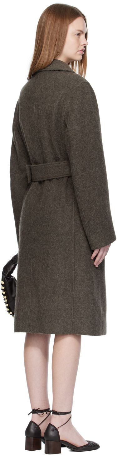 Kabáty LEMAIRE LEMAIRE Belted Tailored Coat Hnedá | CO1119 LF504, 2