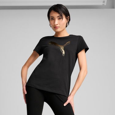 Tričko Puma ESS Metallic T-Shirt Čierna | 684995-51, 2