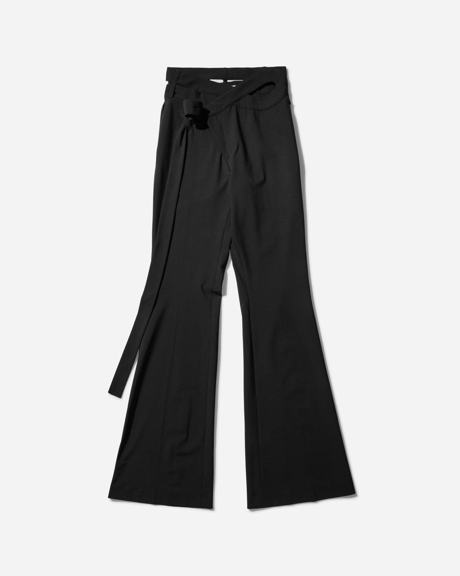 Nohavice Ottolinger Flared Wrap Suit Pants Čierna | 2223080299 BLK, 1