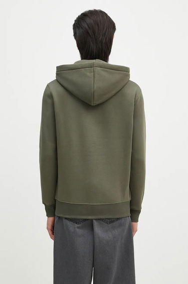 Mikina Alpha Industries Basic Small Logo Hoodie Zelené | 196318.142, 2
