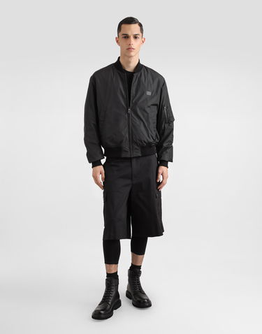 Bomber bunda Dolce & Gabbana Padded Technical Fabric Bomber Jacket Čierna | G9BNQTGI876N0000, 1