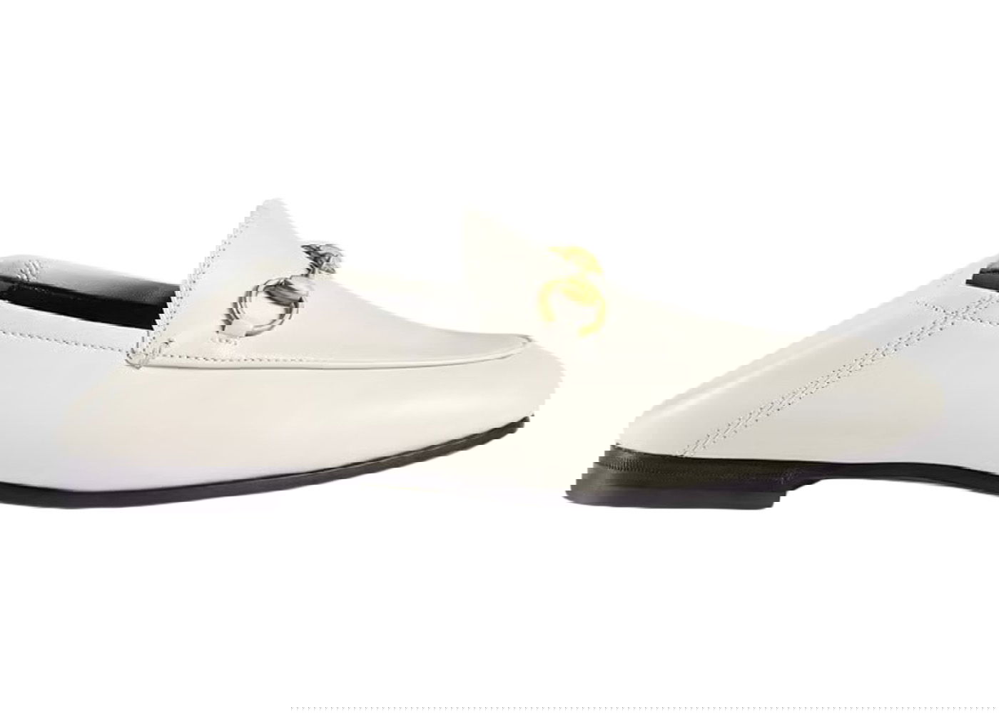 Tenisky a topánky Gucci Horsebit Slip On Loafer 'White' Leather Biela | _414998 DLC00 9022, 0