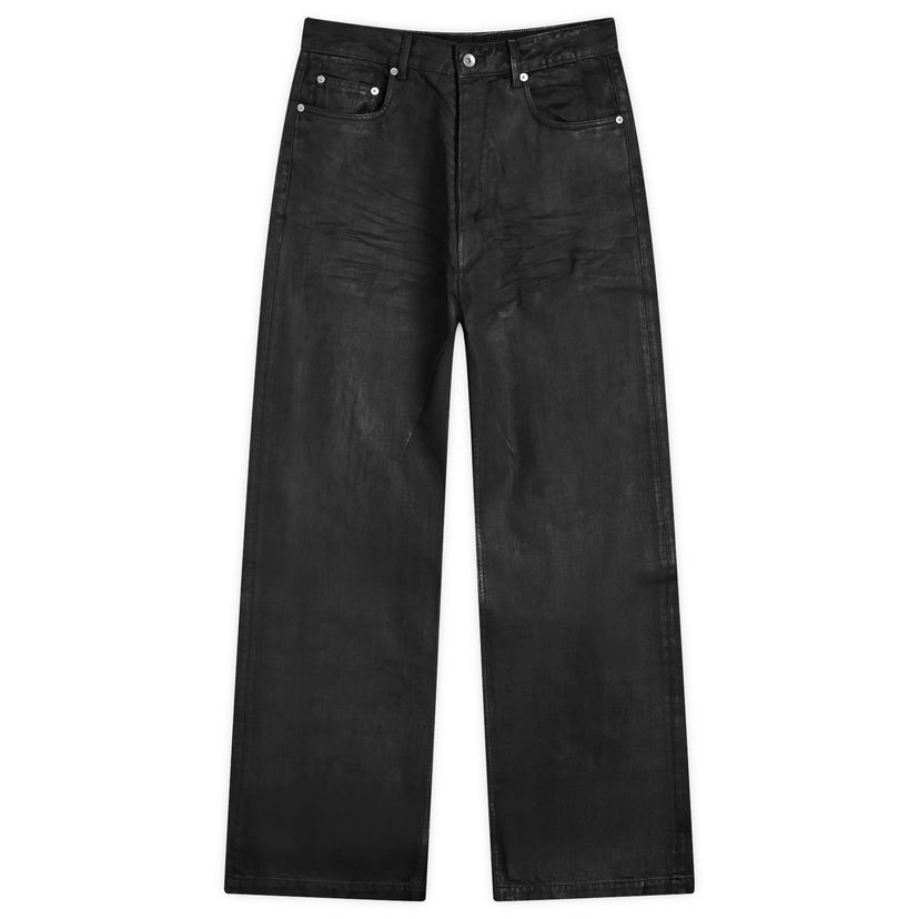 Džínsy Rick Owens DRKSHDW Geth Coated Jeans Čierna | DU02E7351-BW-99X