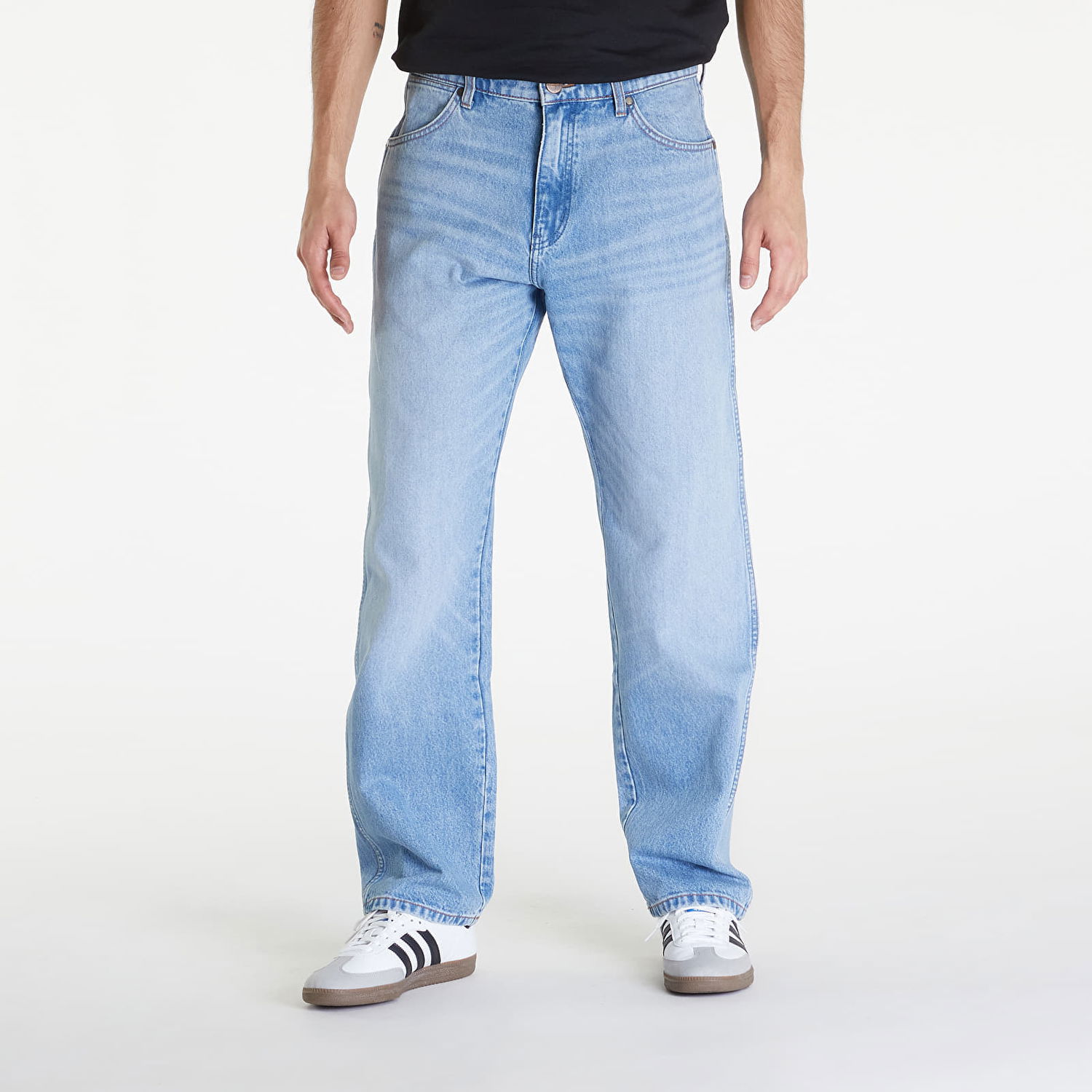 Džínsy Wrangler Frontier Blue Modrá | 112350744, 0