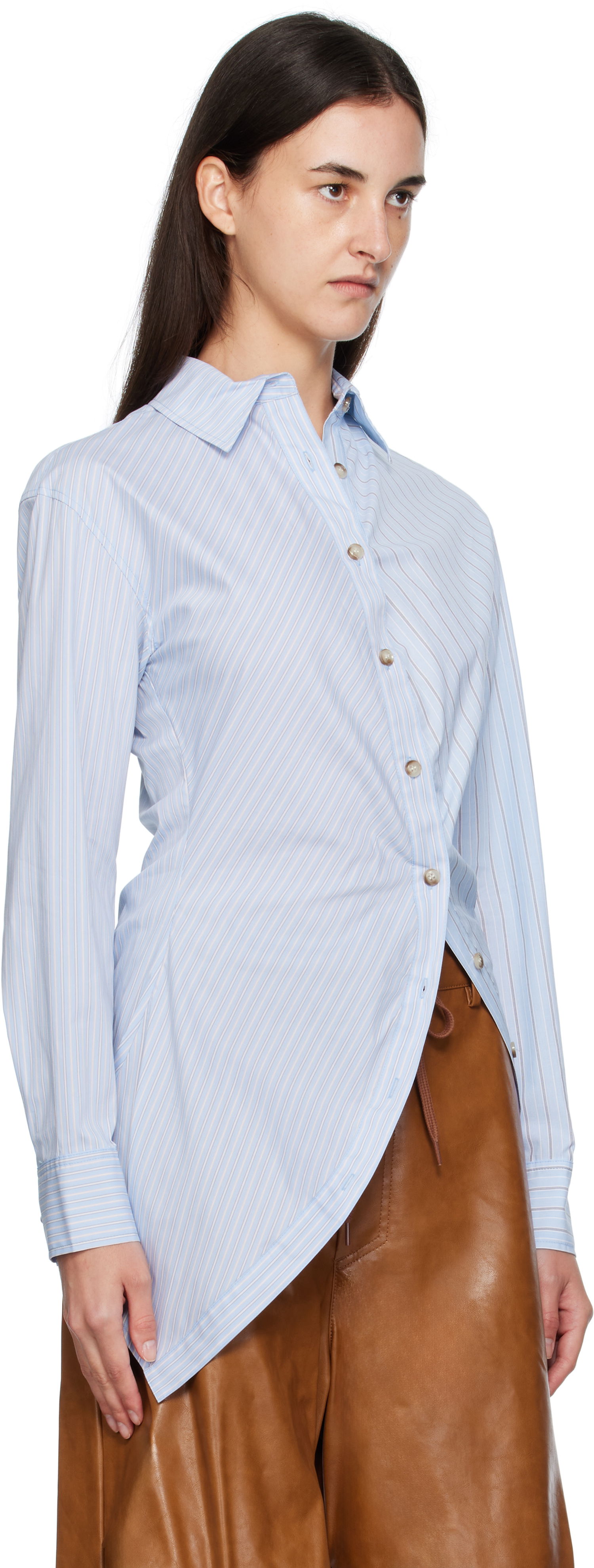 Košeľa Andersson Bell Andersson Bell Twist Check Shirt Modrá | atb1362w, 1