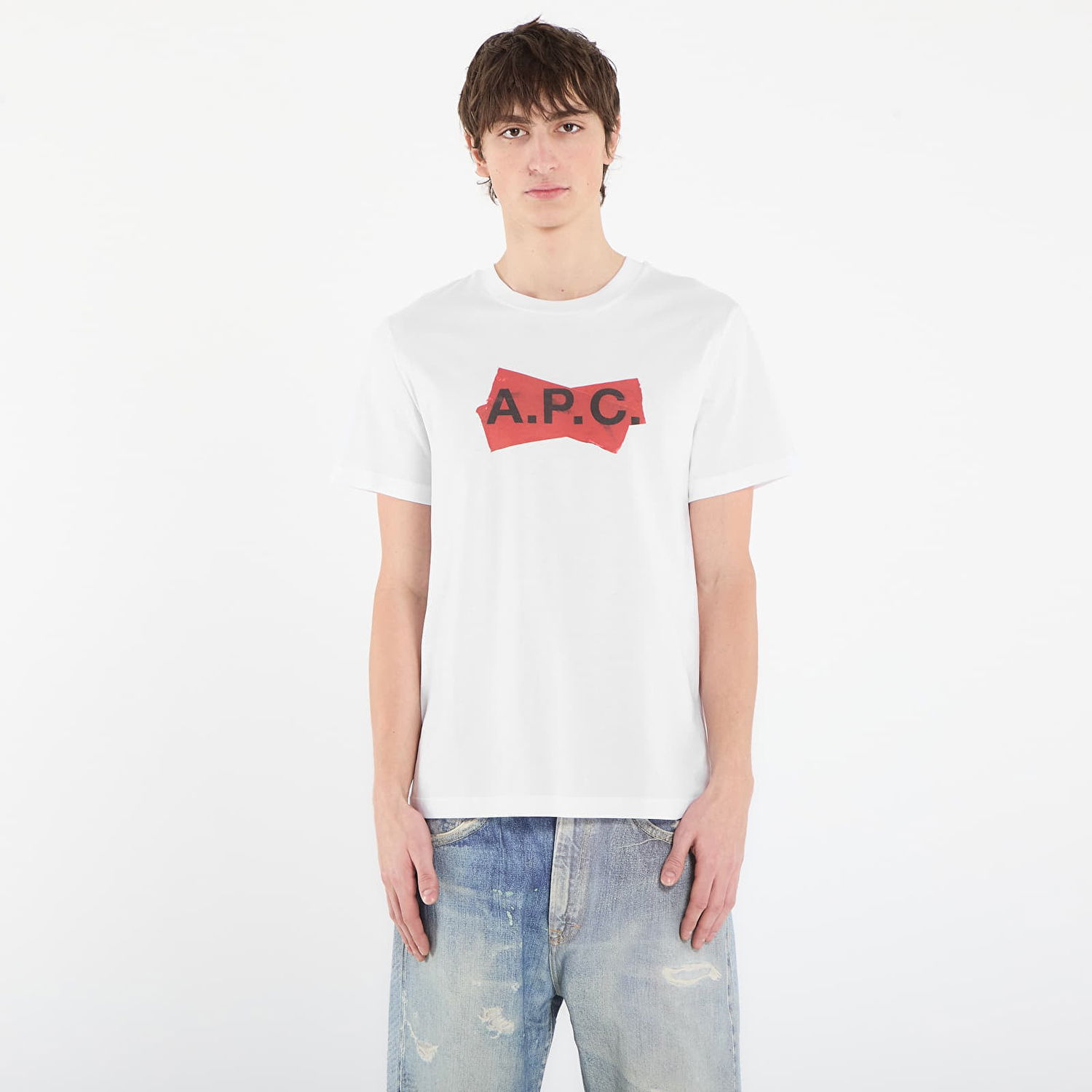 Tričko A.P.C. A.P.C. Scotch Rouge T-Shirt Biela | COHBM-M26457 AAB, 0