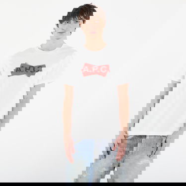 Tričko A.P.C. A.P.C. Scotch Rouge T-Shirt Biela | COHBM-M26457 AAB, 0