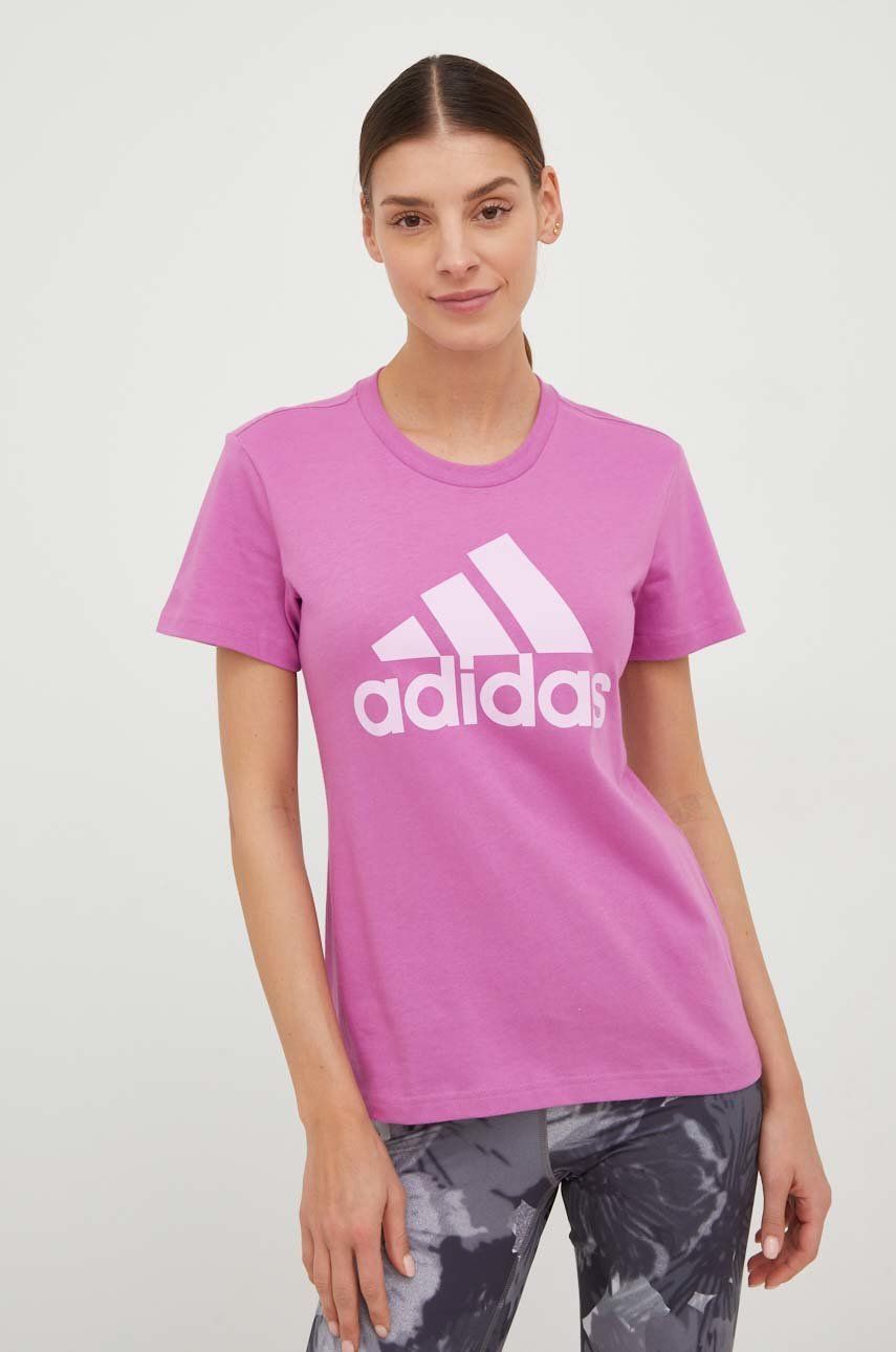 Tričko adidas Originals Essentials Logo T-Shirt Ružová | HL2034, 0