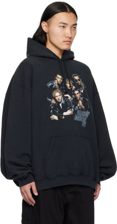 Mikina VETEMENTS Vetements Runway Backstreet Boys Oversized Hoodie Čierna | UA66HD700B, 1