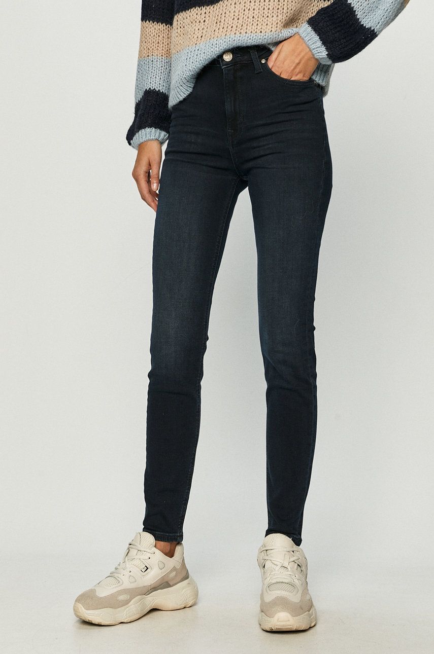 Džínsy Lee Scarlett High Jeans Navy | L626PHQS, 0