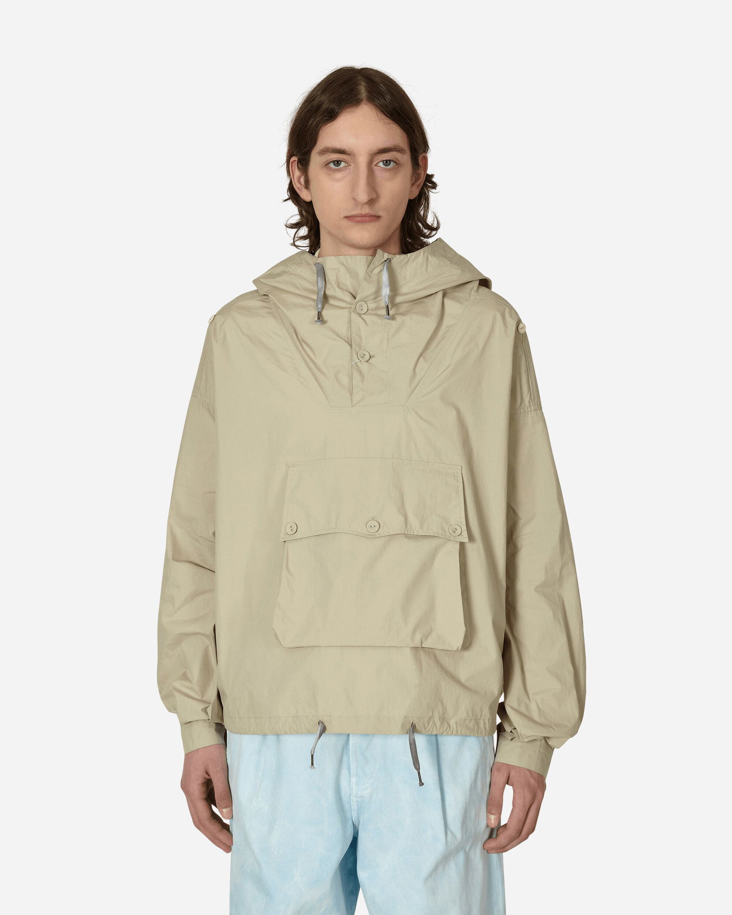 Bunda Maison Margiela Coated Cotton Hooded Jacket Béžová | S50AM0597 730, 0