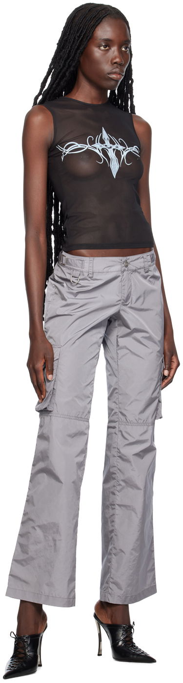Cargo nohavice Miaou Miaou Elias Cargo Trousers Šedá | 1034NYLSLT, 3