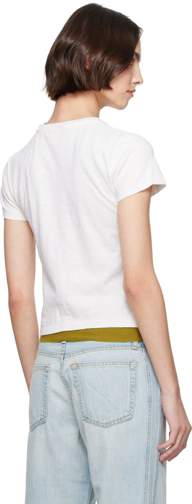 Tričko RE/DONE Re/Done Classic Peanuts Crush T-Shirt Biela | 024-02WCGT343, 2