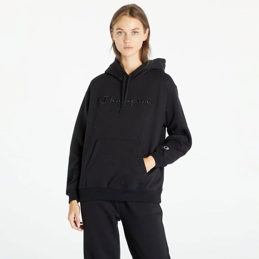 Mikina Champion Hooded Sweatshirt Black Čierna | 116677 CHA KK001