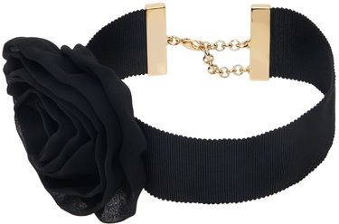 Náhrdelník Blumarine Rose Detail Grosgrain Choker Čierna | A422W267A, 0
