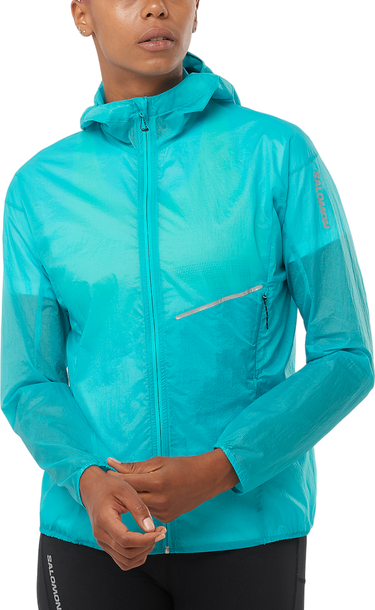 Bunda Salomon SENSE AERO WIND JKT W Tyrkysová | lc2203700, 0