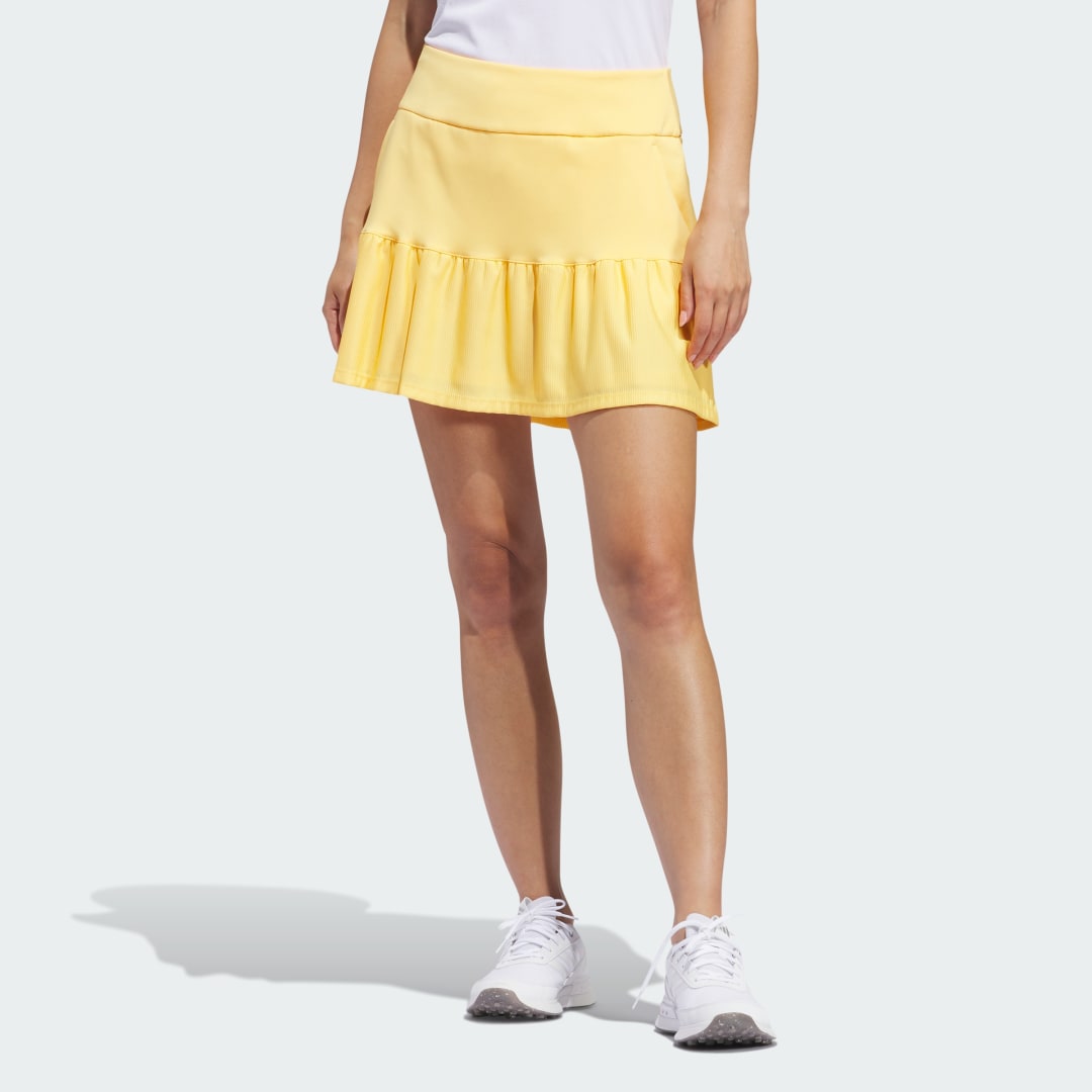 Sukňa adidas Performance Ultimate365 Frill Golf Skort Žltá | IP4276, 0