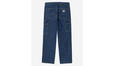 Džínsy Carhartt WIP Double Knee Pant - Size: 30-32 Modrá | I032699_01_06, 2