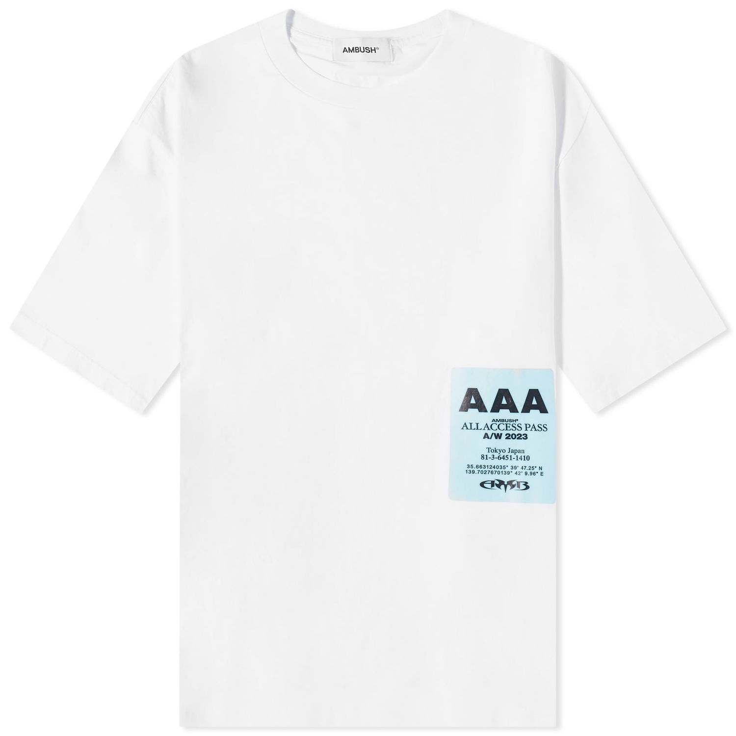 Tričko Ambush Pass Graphic T-Shirt Biela | BMAA085F23JER0010101, 0