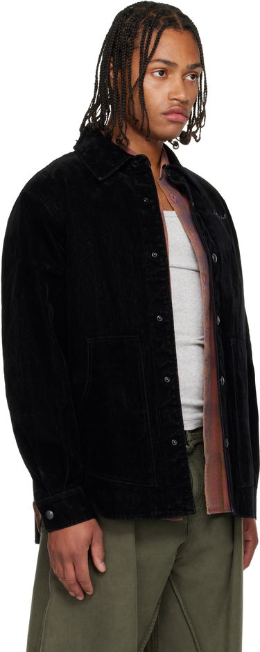 Košeľa Andersson Bell Andersson Bell Padded Velvet Denim Shirt Čierna | atb1374m, 1