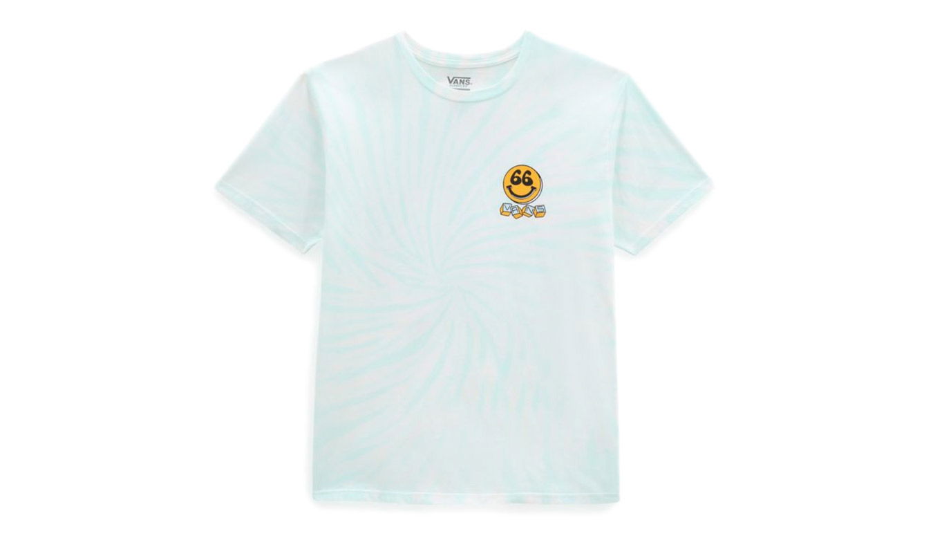 Tričko Vans 66 Peace Tie Dye T-Shirt Tyrkysová | VN0006C7BQC, 0