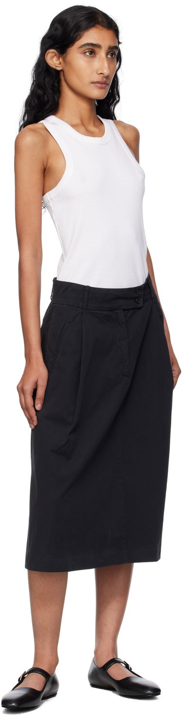 Sukňa A.P.C. A.P.C. Deborah Midi Skirt Čierna | COHKU-F06453, 3