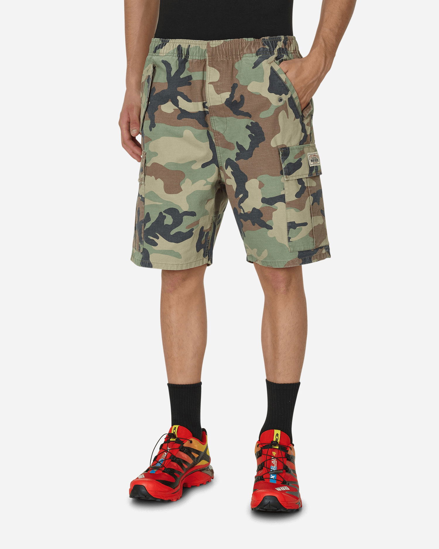 Šortky Stüssy Ripstop Cargo Beach Shorts Zelené | 112297E CAMO, 1