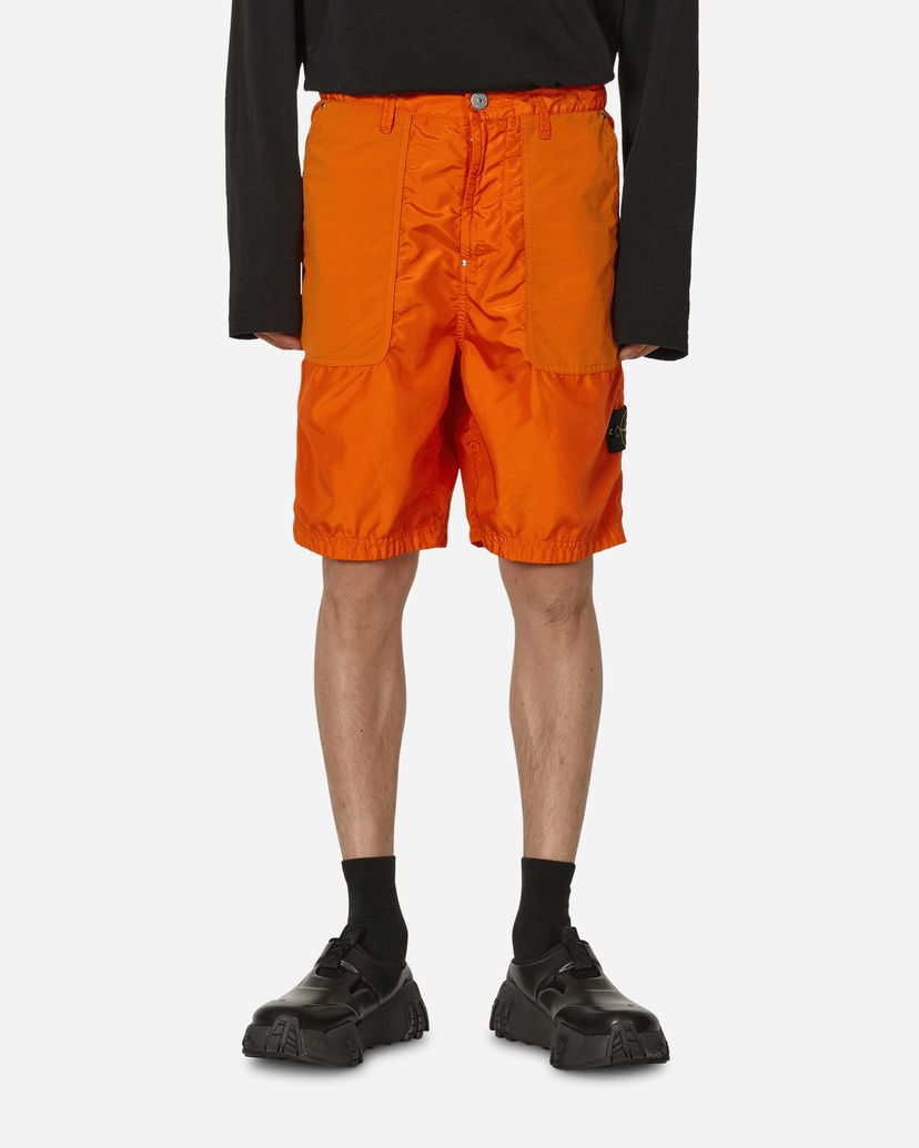 Šortky Stone Island Garment Dyed Polyester Shorts Oranžová | 8015L1932 V0032