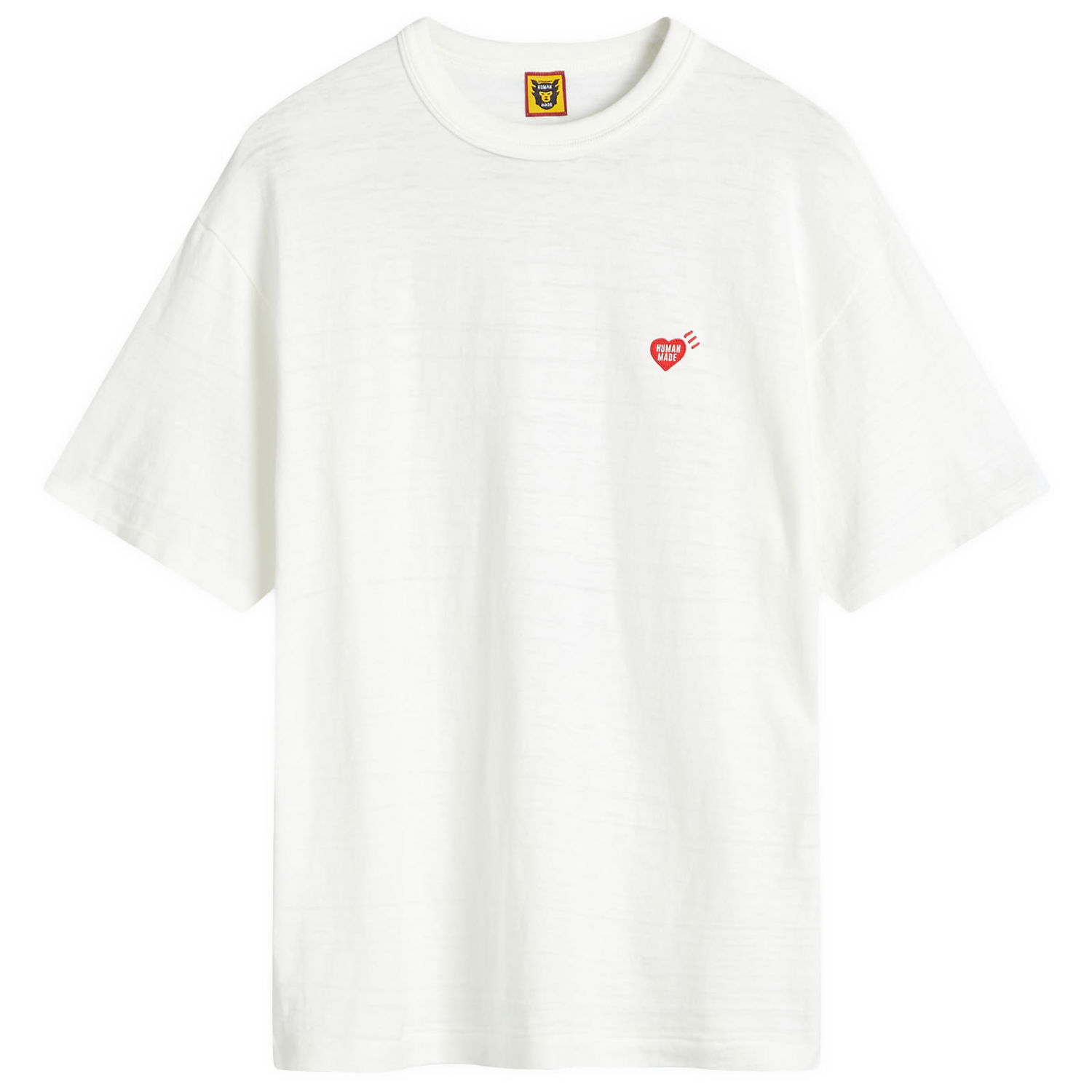 Tričko Human Made Heart Badge T-Shirt Size Large Biela | HM28CS030-WH, 0