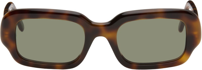 Slnečné okuliare Loewe Rectangular Slim Sunglasses Hnedá | LW40158I5152N 192337200236