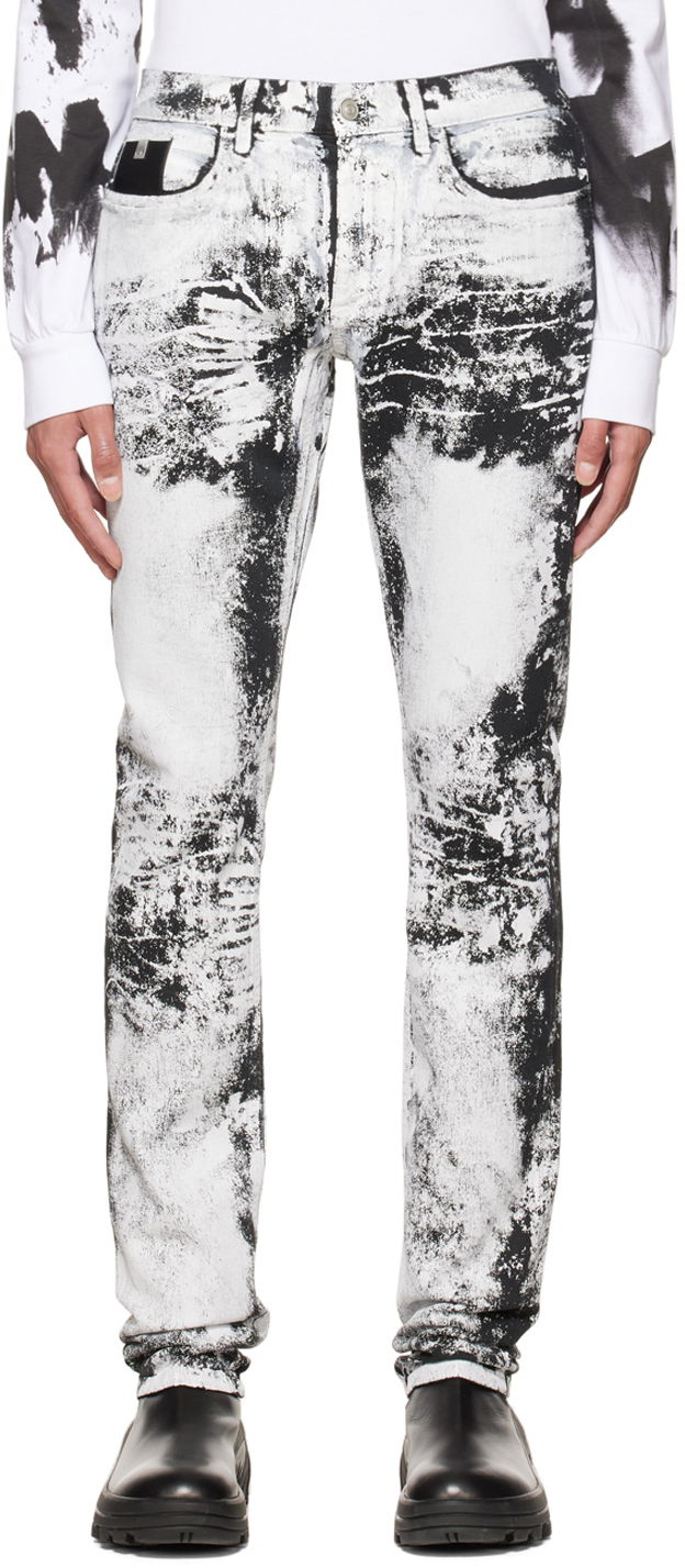 Džínsy 1017 ALYX 9SM 1017 ALYX 9SM Treated Jeans Biela | AAMPA0271FA03.F22