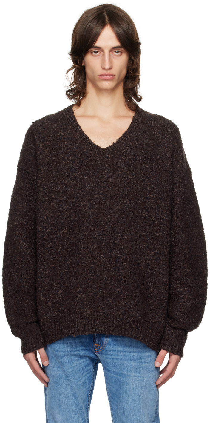 Sveter CALVIN KLEIN Brown Halo Sweater Hnedá | 81EM399