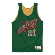 Mitchell & Ness Men's Seattle SuperSonics Gary Payton Reversible Mesh Basketball Tank Top
